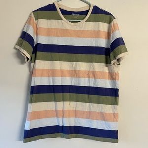 Madewell Striped T-Shirt Size M
